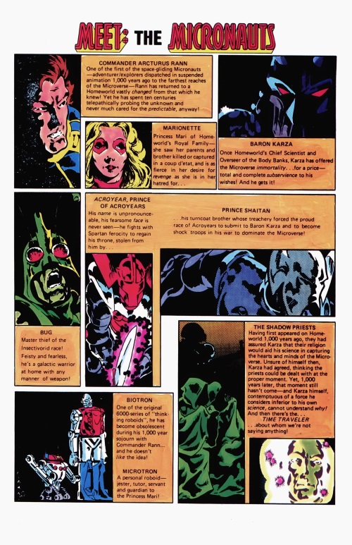 Size Reduction (self)–Microverse-Micronauts V1 #1 (1979)