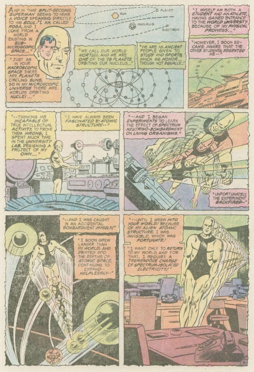 Size Reduction (self)–Microverse-Roga-Action Comics V1 #479 (1978)