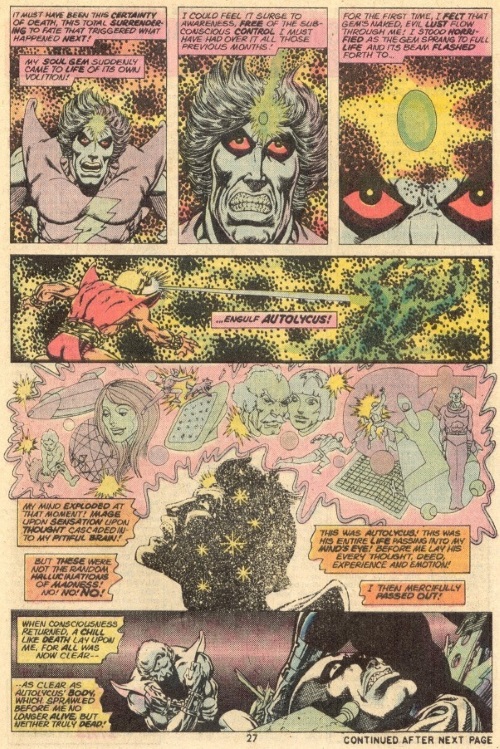 Soul Manipulation–Adam Warlock-Soul Germ-Strange Tales V1 #179