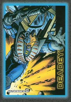 Superhuman Accuracy-1993 SkyBox Ultraverse-9Fr Deadeye