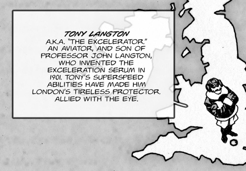 Superhuman Speed-Tony Langton aka The Excelerator-The Chimera Brigade (Titan)