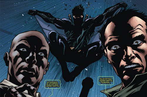 Superhuman stealth–Ninjak (Valiant)