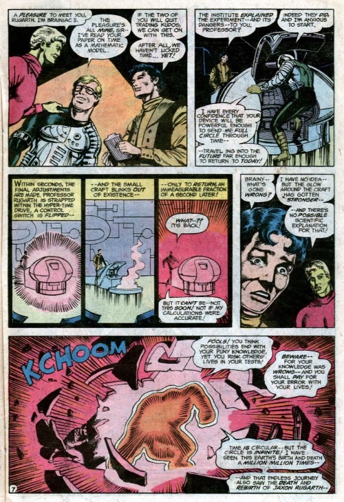 Time Travel (others)–Infinite Man-Superboy and the Legion of Super-Heroes #233-8