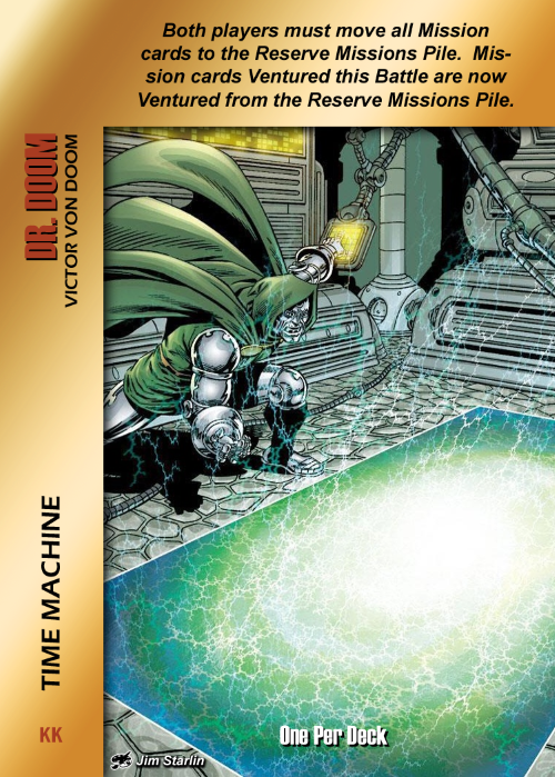 Time Travel (self)-device-Doctor Doom-Time Platform-Overpower