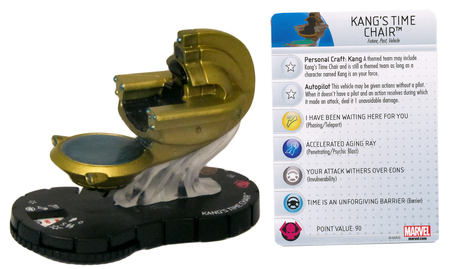 Time Travel (self)-device-Kang's Time Chair-HeroClix (Marvel)
