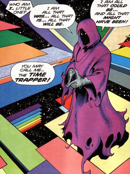 Time travel (self)–person-Time Trapper (DC)