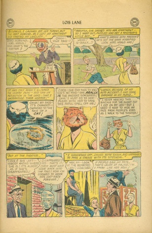 Transmutation (animal)-Lois Lane turned into cat-Lois Lane V1 #11
