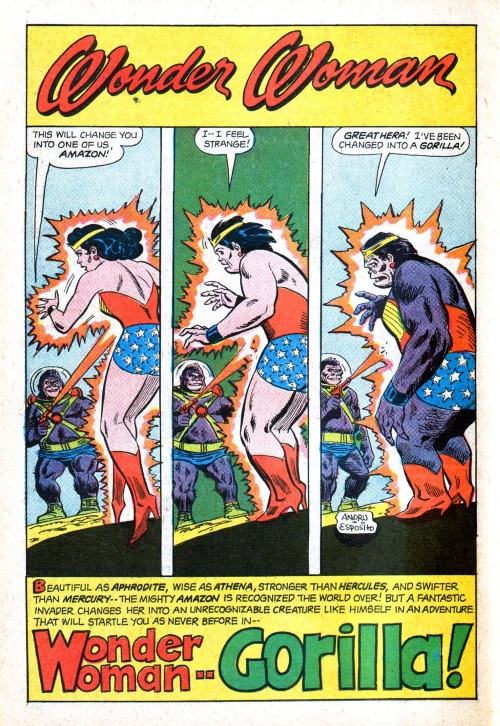 Transmutation (animal)-OS-Gorilla-Wonder Woman V1 #170