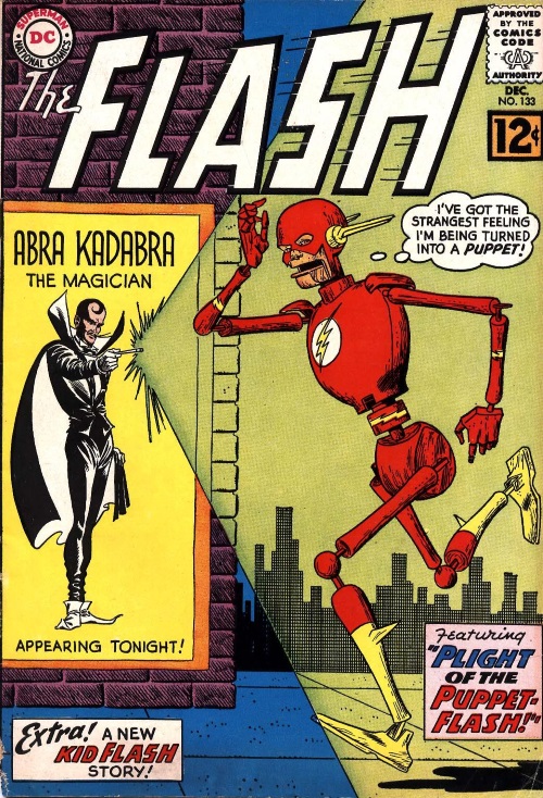 Transmutation (object)-Puppet-Abracadabra-The Flash V1 #133