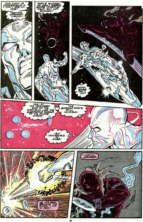 Vision (electromagnetic)–Silver Surfer vs Midnight Sun-Silver Surfer V3 #29