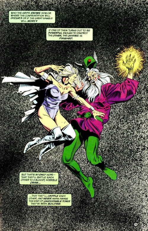 Vision (time)-Mordru vs Glorith-Legion of Super-Heroes Annual V4 #1-44