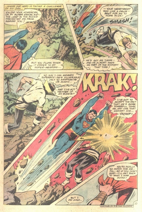 Weakness Detection-Karate Kid Karate Kid vs Superboy-Karate Kid #12-11