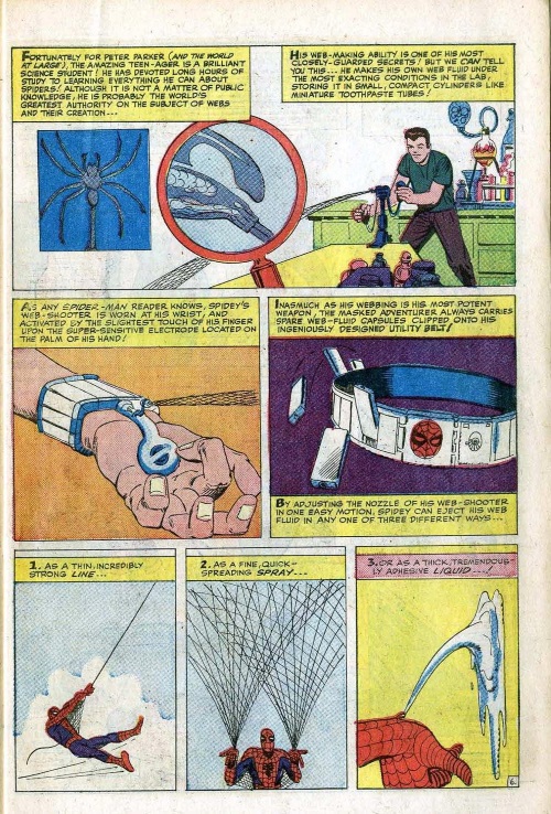 Webs (matter)–Annual Amazing Spider-Man #1