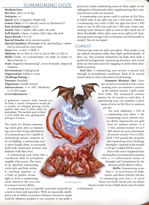 amorphous-mimicry-summoning-ooze-dd-3-5-monster-manual-iii