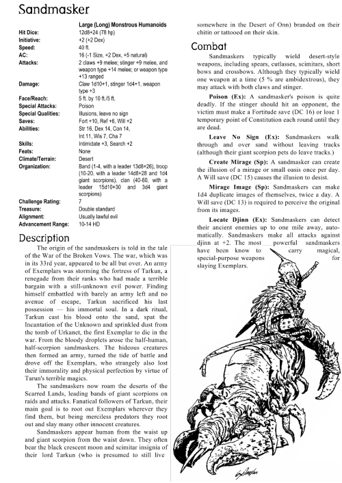 arachnid-mimicry-sandmasker-creature-collection-i