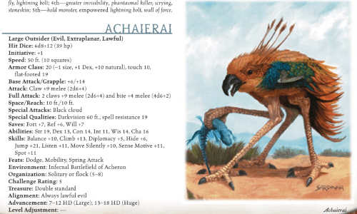 avian-mimicry-archaierai-dd-3-5-monster-manual-i