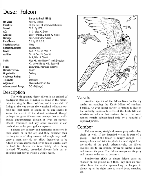 avian-mimicry-desert-falcon-creature-collection-i