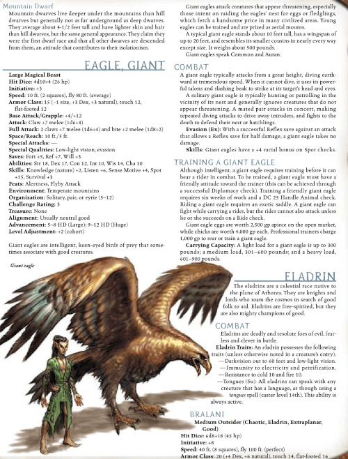 avian-mimicry-giant-eagle-dd-3-5-monster-manual-i