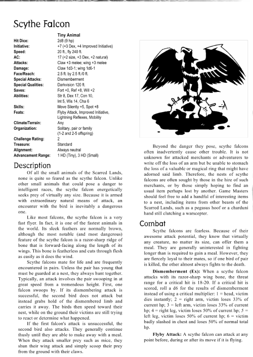 avian-mimicry-scythe-falcon-creature-collection-i