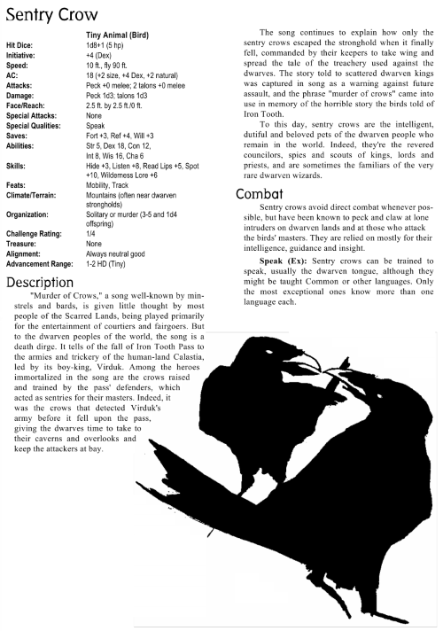 avian-mimicry-sentry-crow-creature-collection-i