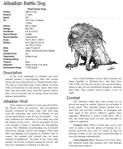 canidae-mimicry-albadian-battle-dog-creature-collection-i