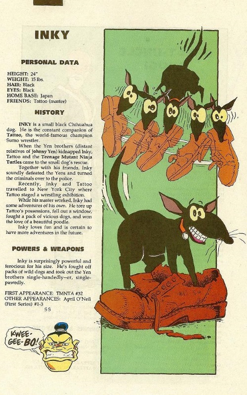 Canidae Mimicry-Inky-TMNT Mutant Universe Sourcebook #3