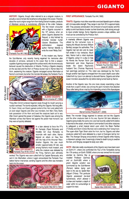 Cetacean Mimicry-Giganto-Marvel Pets Handbook #01