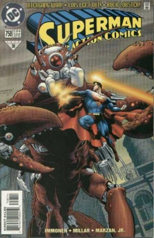 Crustacean Mimicry-Lobster Robot-Action Comics #758