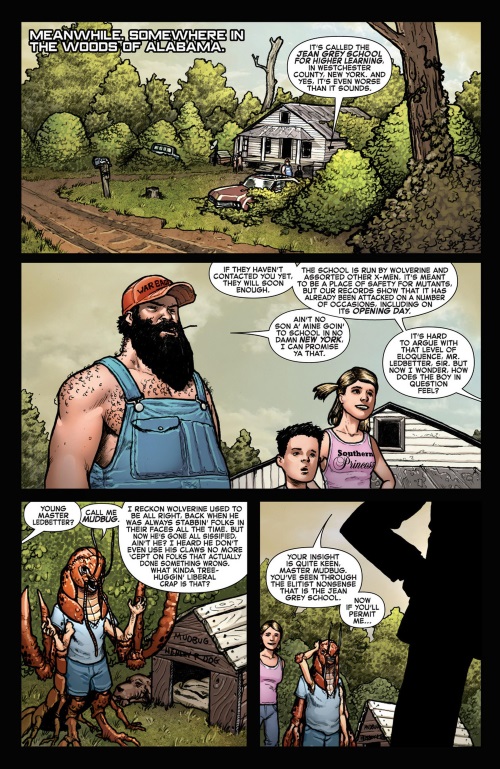 Crustacean Mimicry-Mudbug-Wolverine & The X-Men V1 #20 (2013)