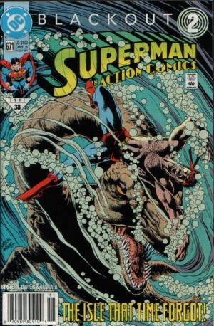 Dinosaur Mimicry-OS-Action Comics #671