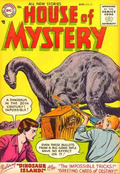 Dinosaur Mimicry-OS-House of Mystery V1 #41