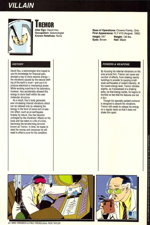 Earthquake Manipulation-Tremor-Who's Who in the Impact Universe #3