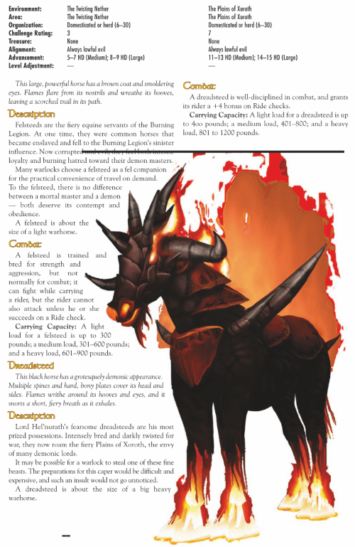 equus-mimicry-felsteeds-world-of-warcraft-monster-guide