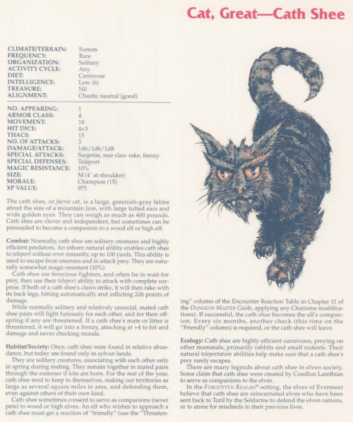 felidae-mimicry-cath-shee-tsr-2158-monstrous-compendium-annual-volume-2