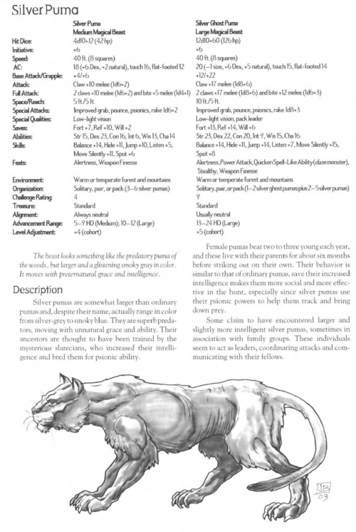 felidae-mimicry-silver-puma-creature-collection-iii-savage-bestiary