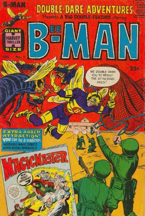 Insect Control–Bee-Man-Double-Dare Adventures #1 (Harvey)