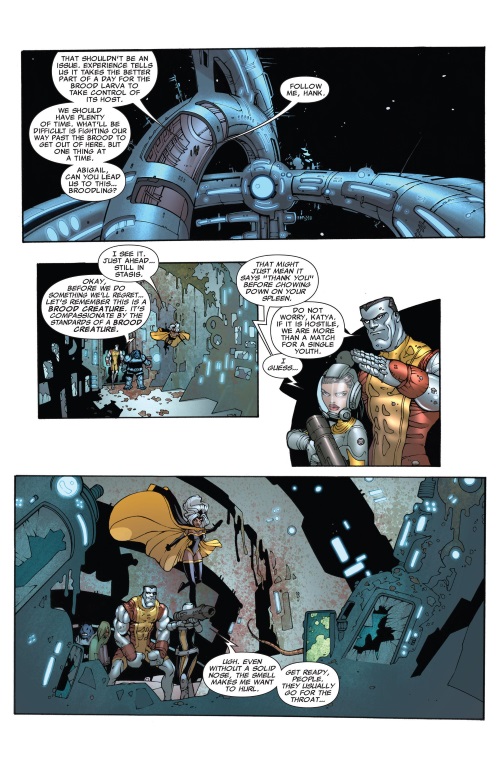 Insect Mimicry–Broo-Astonishing X-Men v3 #40-15