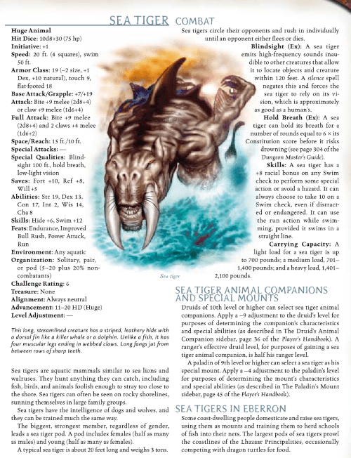 mammalian-mimicry-seatiger-dd-3-5-monster-manual-iii
