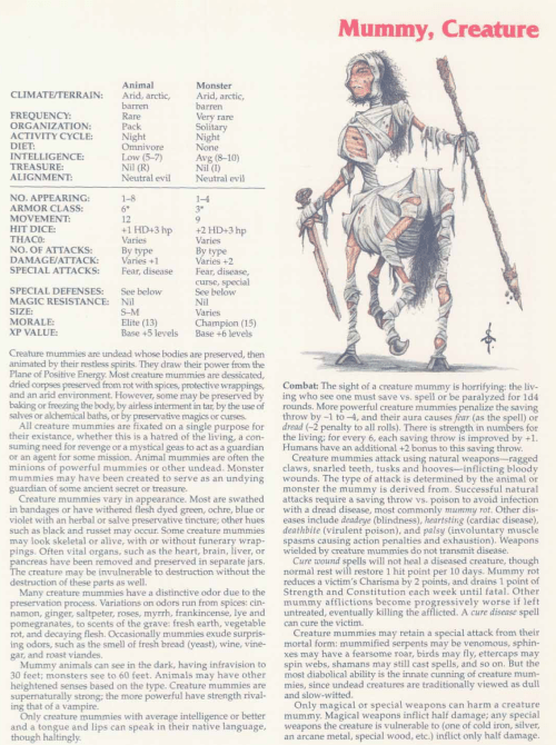 mummy-mimicry-creature-mummy-tsr-2158-monstrous-compendium-annual-volume-2