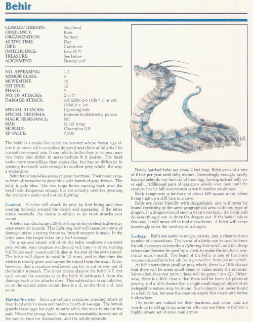 reptile-mimicry-behir-tsr-2140a-monstrous-manual