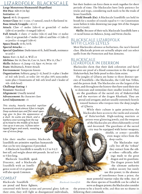 reptile-mimicry-blackscale-lizardfolk-dd-3-5-monster-manual-iii