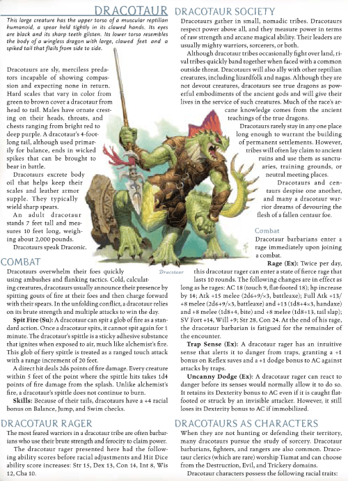reptile-mimicry-dracotaur-dd-3-5-monster-manual-iii