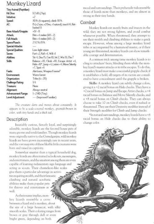 reptile-mimicry-monkey-lizard-creature-collection-iii-savage-bestiary