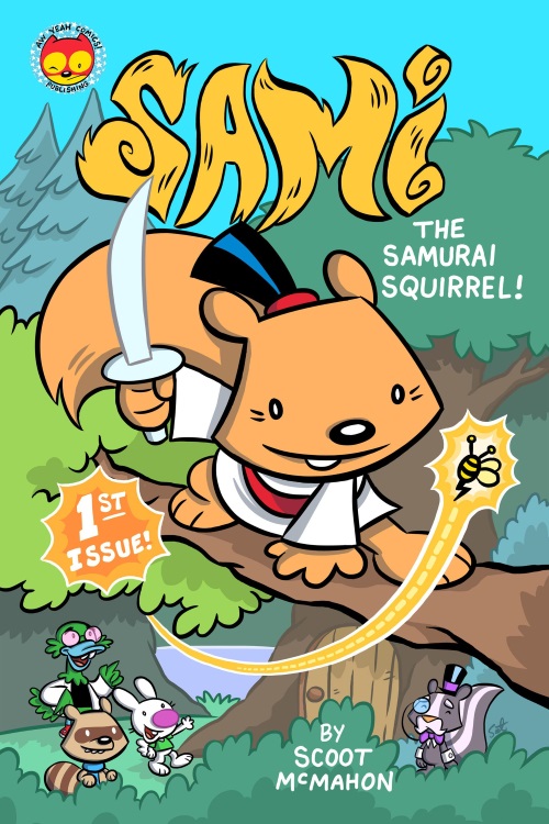 Rodent Mimicry-Sami the Samurai Squirrel #1 (Aw Yeah)