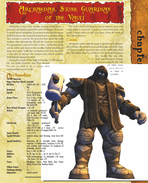 stone-mimicry-wow-archaedes-world-of-warcraft-monster-guide