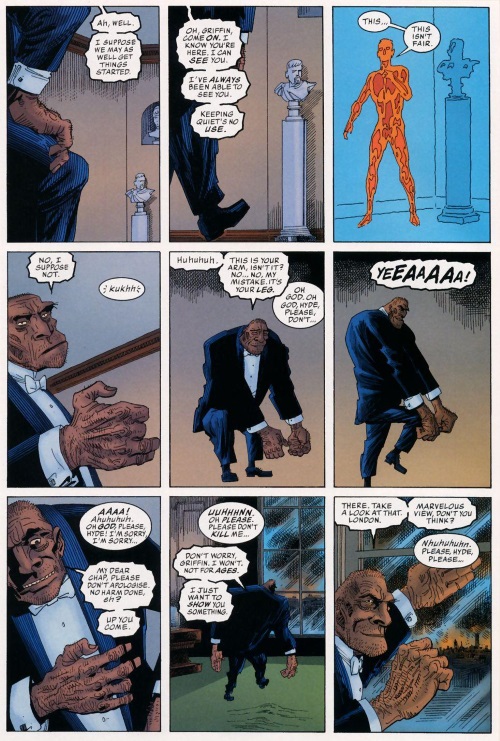 Vision (infrared)-League of Extraordinary Gentlemen V2 #5