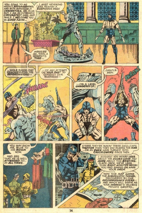 Appendages (blades)-Razor Fist-Master of Kung Fu V1 #29