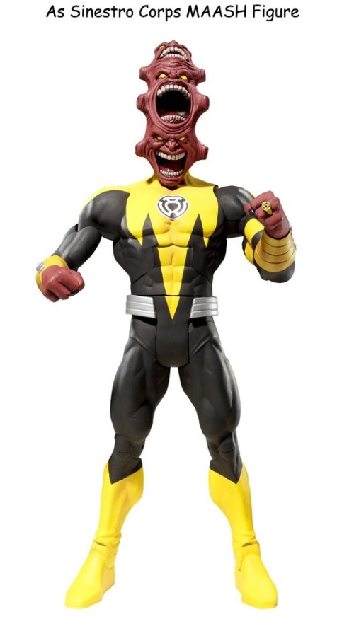 Appendages (head)-Siniestro Corps-MAASH Action Figure