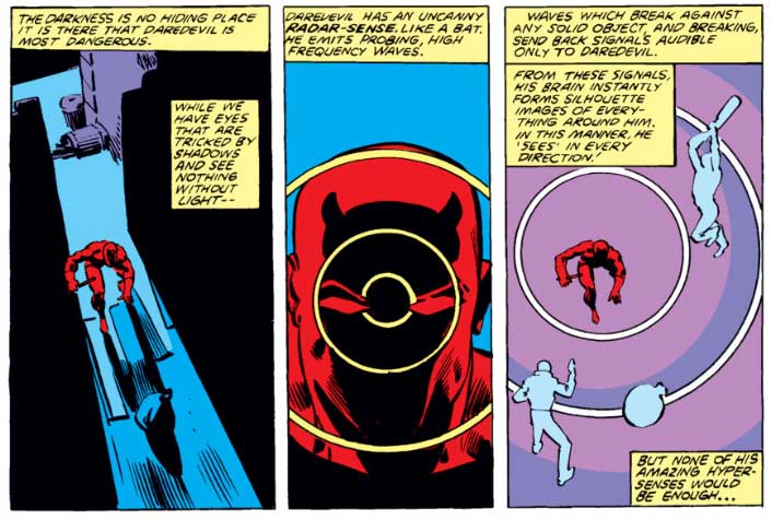 Electroreception-Daredevil using echolocation