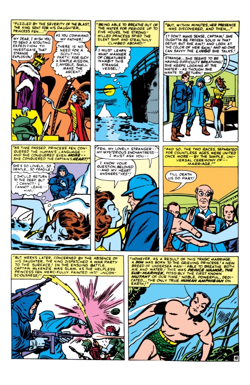 Hybrid Mimicry-1-Namor the Submariner-Annual Fantastic Four #1 (1963)